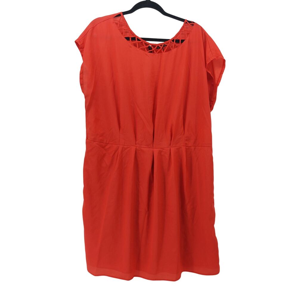 BeBop Coral Womens Plus Size 3X Dress Summer Short Cocktail Party